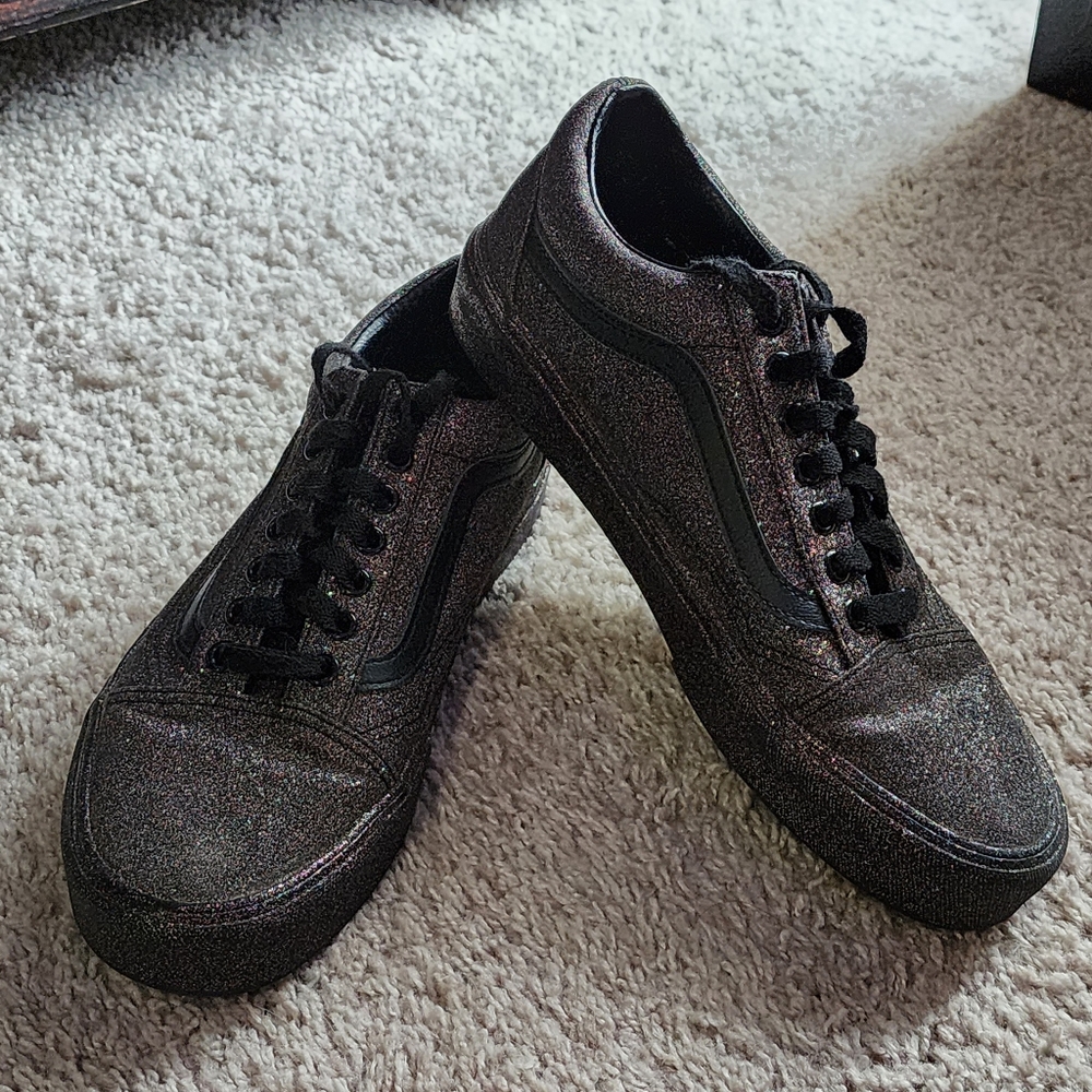 Glitter Size 9 Vans